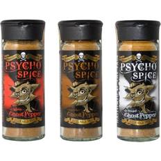 Hot Sauce Emporium Psycho Spice Ghost Combo Original Chipotle Sichuan 45g 3pack