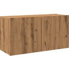 Tv bord 80cm vidaXL 857668 Oak TV-bord 80x41cm