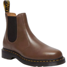 Dr. Martens 2976 Yellow Stitch Artimus Chelsea Boots - Khaki