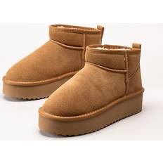Duffy Skor Duffy Fodrade Boots - Bruna Camel