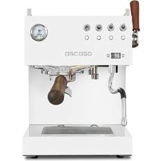 Træ Espressomaskiner Ascaso Steel Duo Plus Model 2024 White