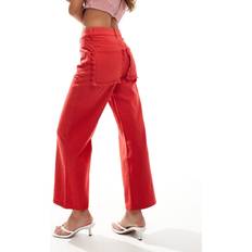 Red Jeans Never Fully Dressed Scallop Pocket Jeans - Red