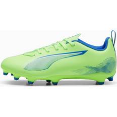 Jaune Chaussures de football Puma Ultra 5 Play FG/AG - Weiß/Blau