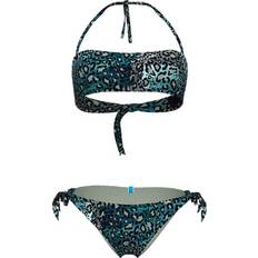 Arena Women's Water Print Bikini Bandeau - Bunt