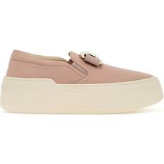 Sneakers Ferragamo Vara Plate Slip-On Sneakers - Pink