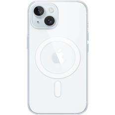 Plast Mobiletuier Apple Clear Case with MagSafe for iPhone 15