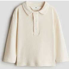H&M Gutt Langermet Polotrøye - Beige