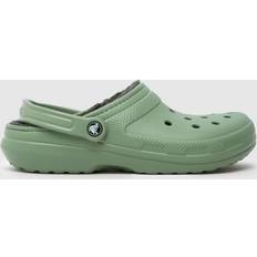 Crocs Green Clogs Crocs Classic Lined Clog Sandals - Green