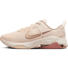 Beige - Dame Træningssko Air Zoom Bella Sneakers - Pink/Lyserød