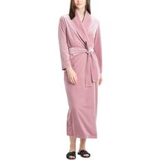 Elastano/Lycra/Spandex Batas Natori Natalie Velvet Robe - Purple