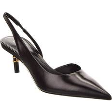 Chloé Skor Dam Spetsiga Tå Slingback Pumps - Svart