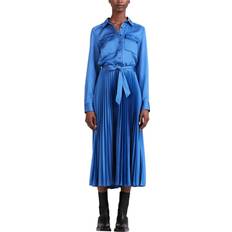 Derek Lam 10 Crosby Derek Lam Crosby Kenza Pleated Midi Shirtdress