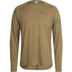 Rapha Tops Rapha Trail Men's Long Sleeve Technical T-Shirt Olive/Dark Khaki