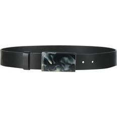 Luponi Leather Belt - Black