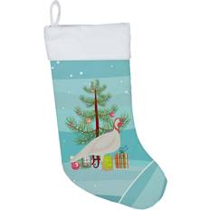White Stockings Caroline's Treasures Beltsville Small White Turkey Hen Christmas Stockings Stocking