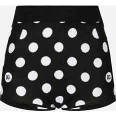 Dolce & Gabbana Panties Dolce & Gabbana Black White Polka Dot Shorts N0004 Nero/Bianco (IT 38)