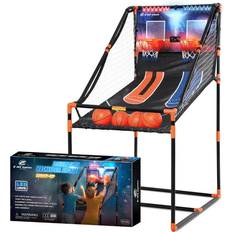 Outdoor Toys E-Jet Double Shot Basketball Arcade Game with LED Lights