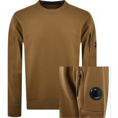 C.P. Company Tops C.P. Company CP Company Diagonal Sweatshirt Brown