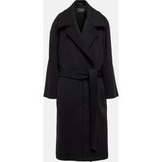 Balenciaga Coats Balenciaga Cashmere and wool coat black (UK 6)