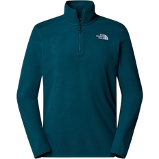 The North Face 100 Glacier Fleece 1/4 Zip - Bleu