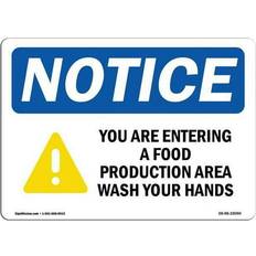 Office Supplies SignMission OSHA Notice Sign 12 x 18 in.