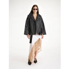 Ytterkläder By Malene Birger Leather Jacket - Black