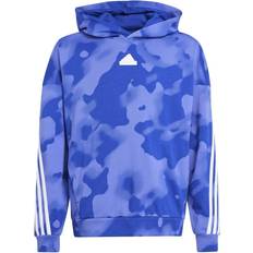 White Hoodies adidas adidas Future Icon Camo Printed Hoody Boys blue