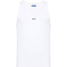 Off-White Tank Tops Off-White Off stamp tank top men Cotton/Elastane