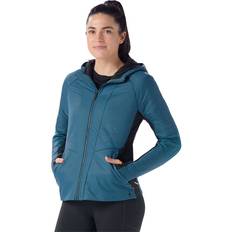 Smartwool Women Jackets Smartwool Smartloft Hooded Jacket Women's Twilight Blue