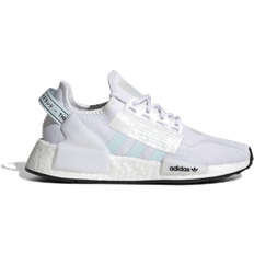 Chaussures Enfant Adidas Junior NMD_R1 V2 - Cloud White/Almost Blue/Core Black