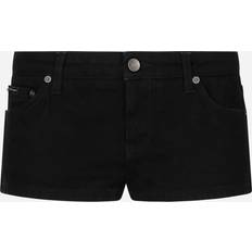 Dolce & Gabbana Nainen Shortsit Dolce & Gabbana Gabbana-5-Pocket Shorts Bermuda, Short Nero-Donna Black 42IT