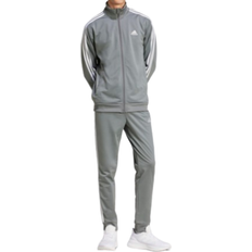 XS Trajes Adidas Basic 3-Stripes Tricot Track Suit - Grey Four