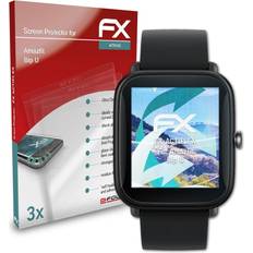 atFoliX 3X Screen Protector Amazfit Bip U
