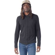 Merino Wool Shirts Smartwool Long-Sleeve Button-Up Shirt Men's Black