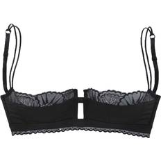 Damen - Golden BHs LASCANA Push-up-BH, schmale Doppelträger, für Damen, schwarz