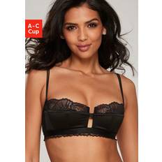 Damen - Golden BHs LASCANA Push-up-BH, schmale Doppelträger, für Damen, schwarz