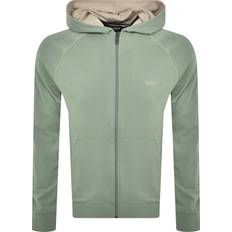 BOSS Mix And Match Full Zip Hoodie Green