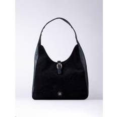 Lakeland Leather Borrowdale Hobo Bag in Black