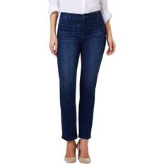 Purple Jeans NIC+ZOE Nic Zoe Mid Rise Straight Pocket Jean