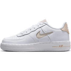 Nike Air Force 1-sko til større børn hvid