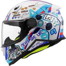 LS2 Casco FF812 Kid Next Level - Bianco Junior, Bambino