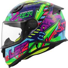 LS2 Casco Integral FF812 - Azul/Verde Niño, Junior