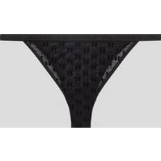 Karl Lagerfeld Trosor Karl Lagerfeld Dam Kl Monogram Brazilian Brief, Svart