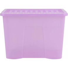 Wham Crystal Tint Lilac Storage Box 80L