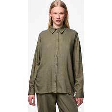Pieces Camicia Da Donna PCPia - Oliva