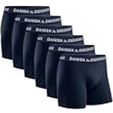 Herrkalsonger, Boxershorts för Män, Bomull, Med eller utan Gylf, och 10-pack Marinblå