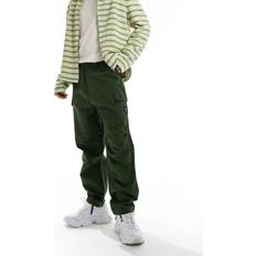 Timberland Men Trousers Timberland ripstop logo cargo regular trousers in green