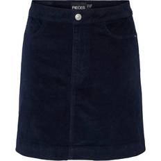 Velluto a coste Gonne Pieces Pcrillo Corduroy Mini Skirt