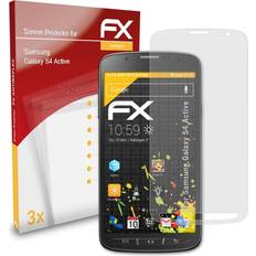 Screen Protectors atFoliX 3x Screen Protection Film Samsung Galaxy S4
