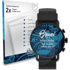 Screen Protectors atFoliX Bruni 2x Protective Film For Skagen Falster Gen 6